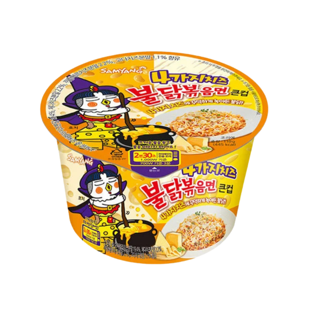 Samyang - Buldak 4 Cheese Noodle Bowl 110g