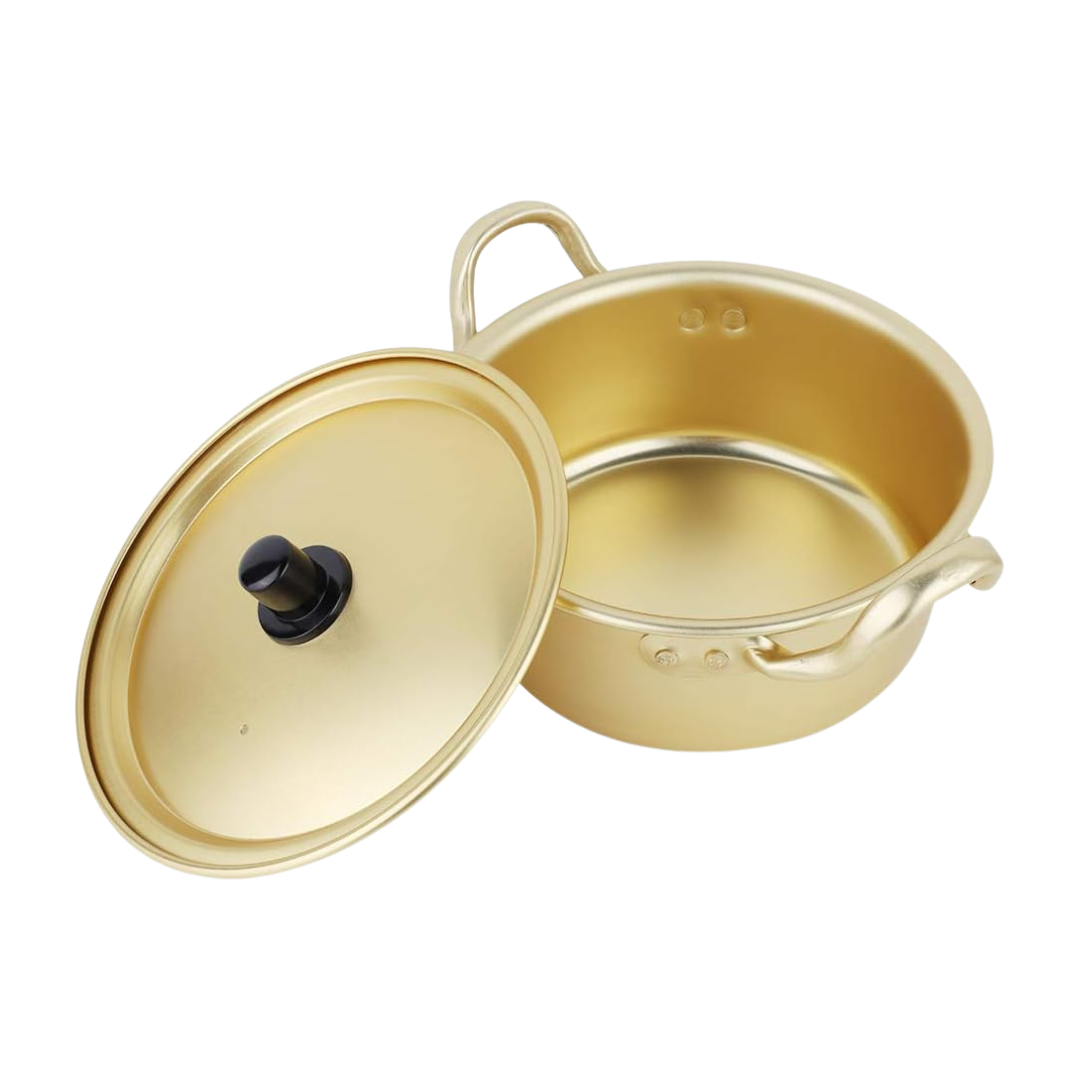 Gold Aluminum Pot