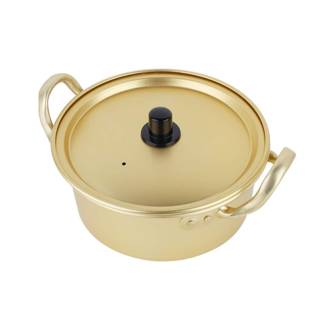 Gold Aluminum Pot