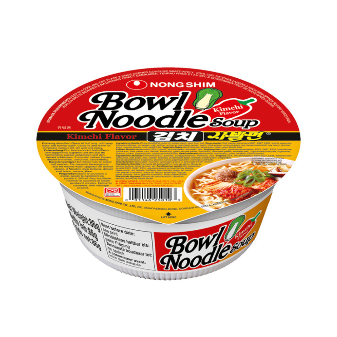 Nongshim - Bowl Noodle Soup Kimchi 86g
