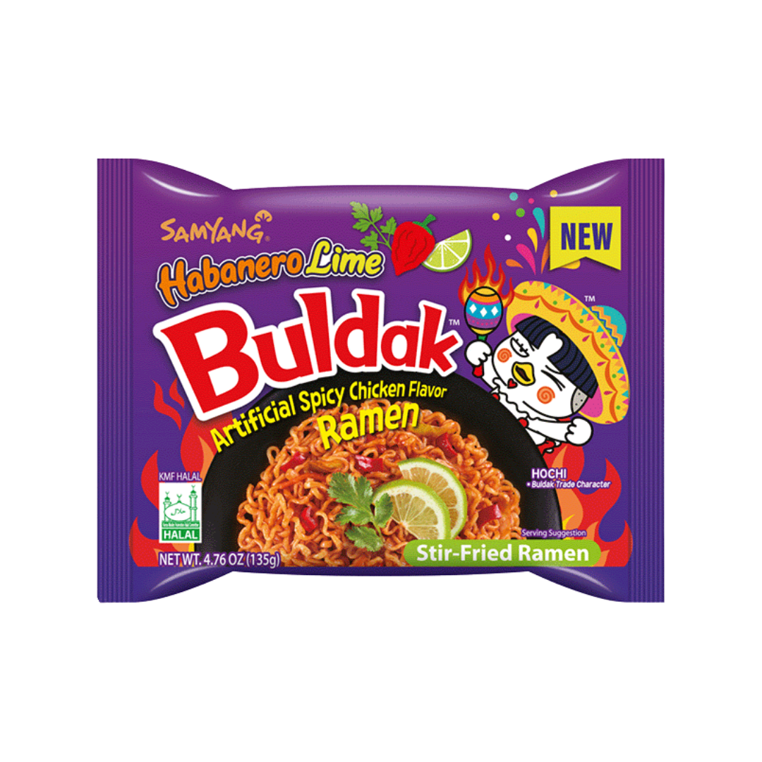 Samyang - Buldak Habanero Lime 135g