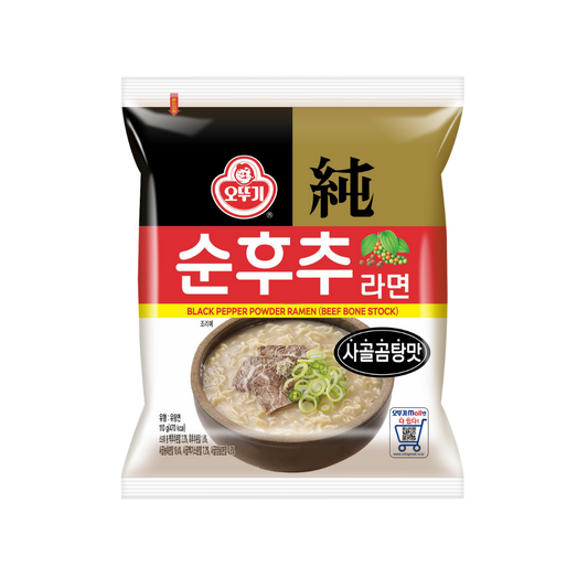 Ottogi - Black Pepper Powder Ramen Beef Bone 110g