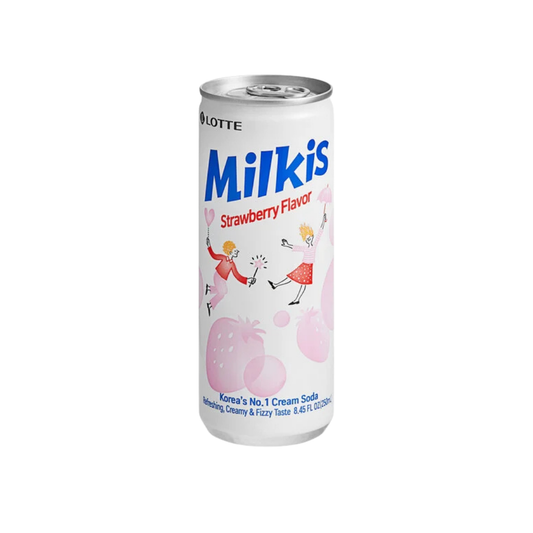 Lotte - Milkis Strawberry 250ml
