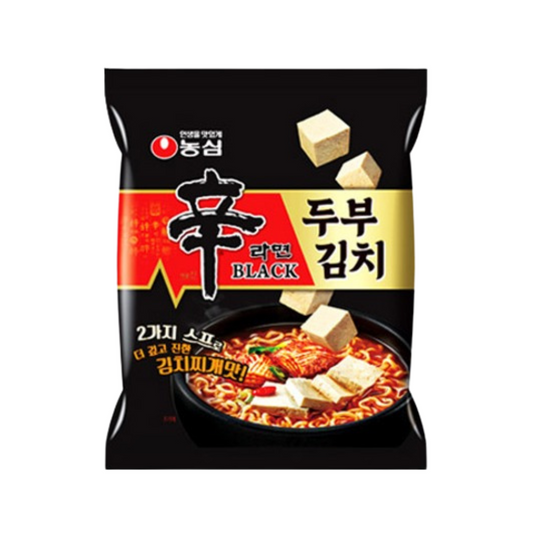 Nongshim Shin Ramyun Black Tofu Kimchi 127g